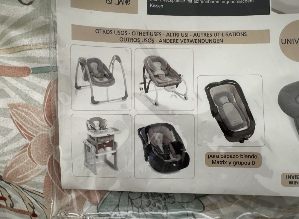 Redutor ovo ou espreguicadera para bebé