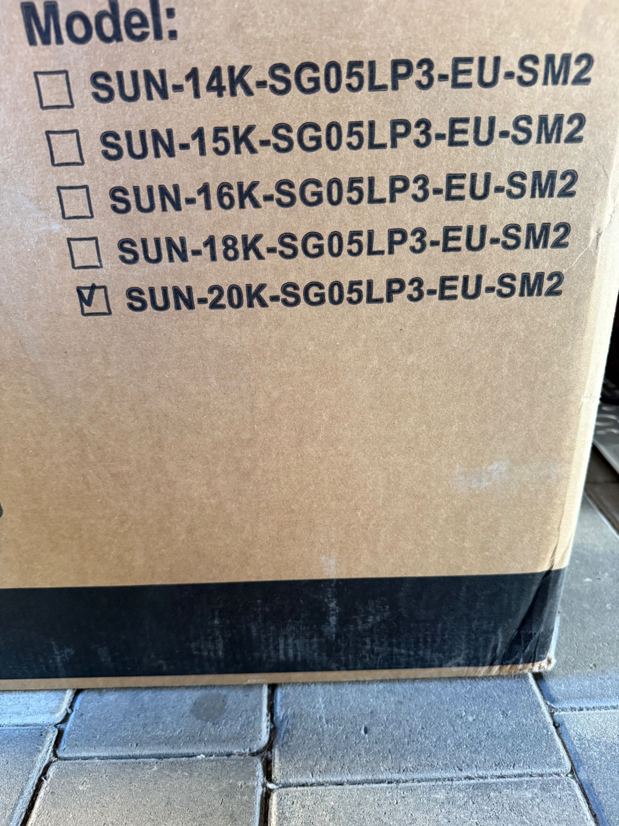 DEYE SUN-20K-SG05LP3-EU-SM2 20KW 48V 2 MPPT Wi-Fi 220/380V