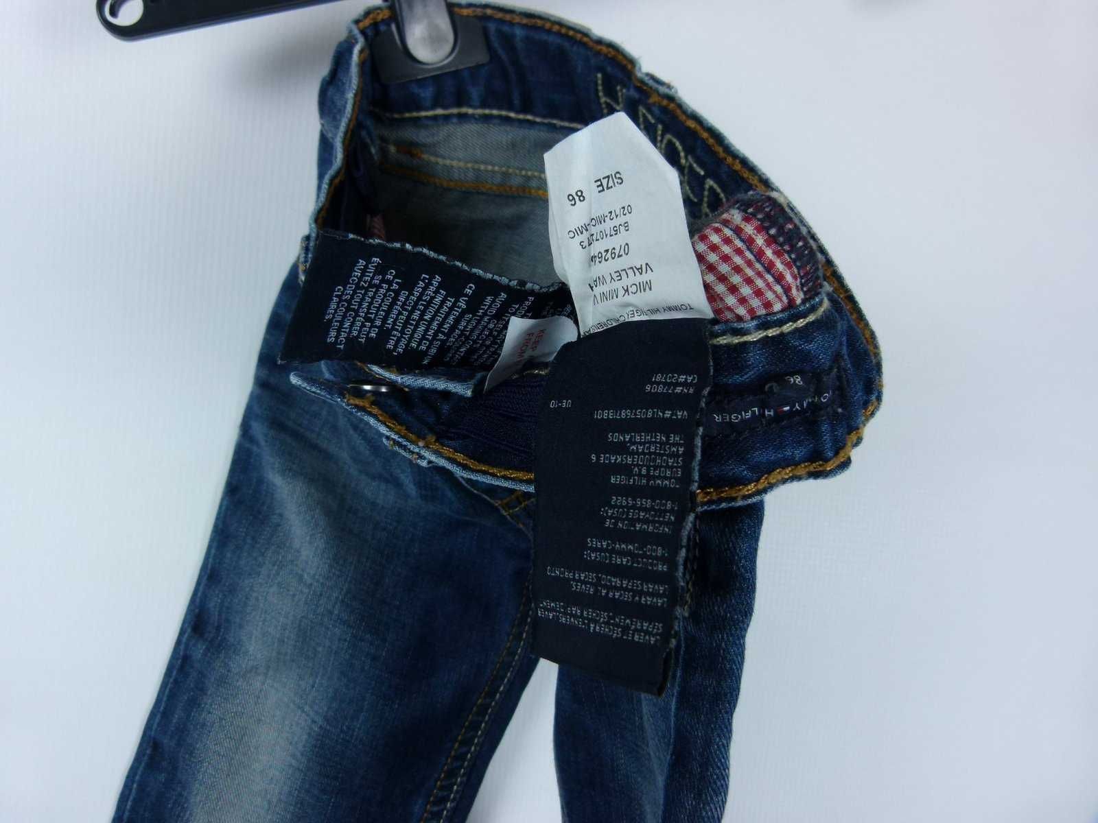 Tommy Hilfiger spodnie jeans 18-24 msc/ 86 cm