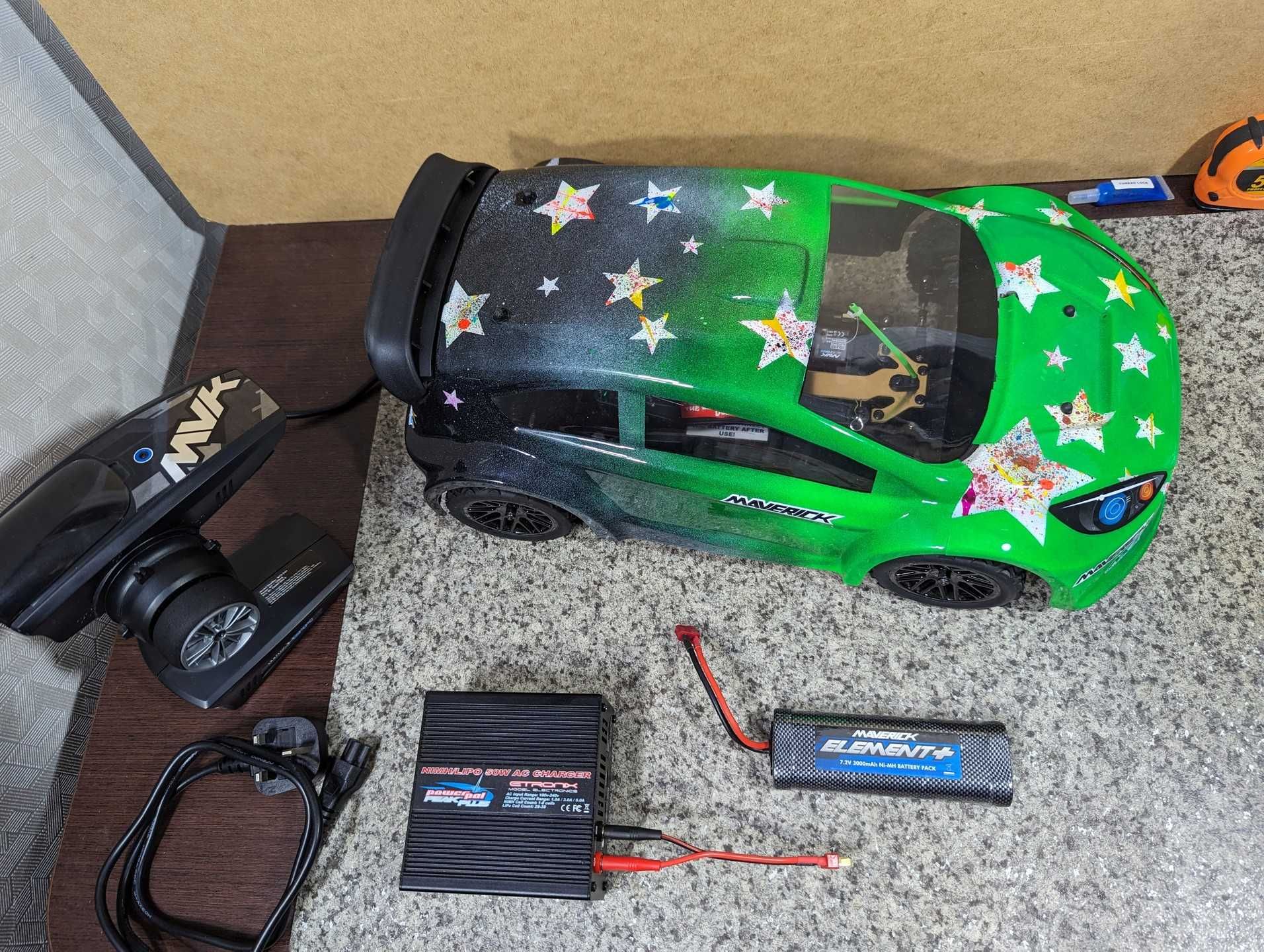 RC машинка Maverick Strada RX 1/10 Brushless раллі 4х4 безколекторна
