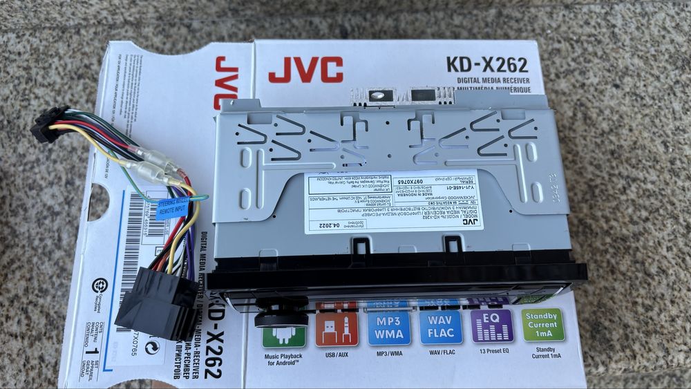 Auto Radio JVC KD-X262