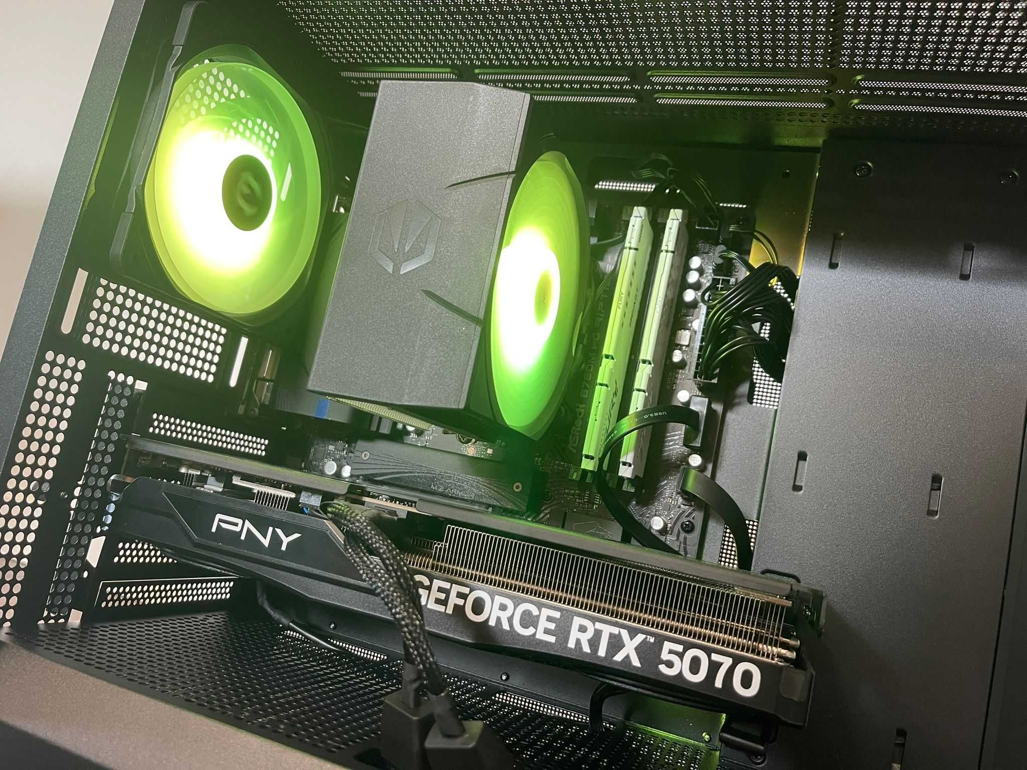 i5 12600KF RTX 5070 32gb intel GeForce komputer do gier