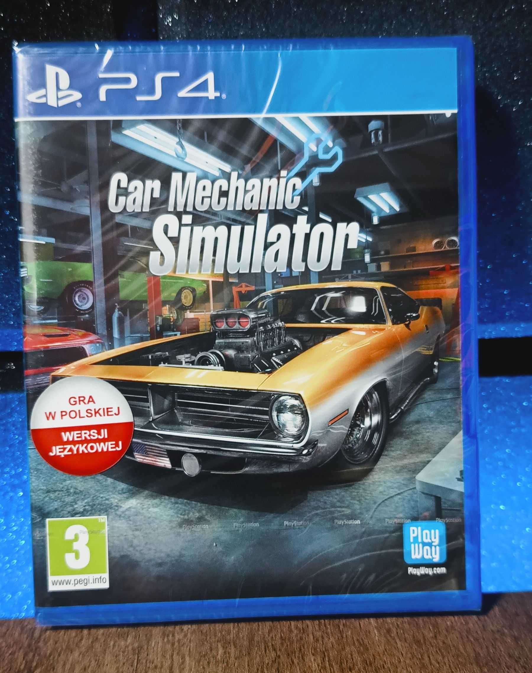 Car Mechanic Simulator PS4 / PS5 - symulator mechanika, samochody PL