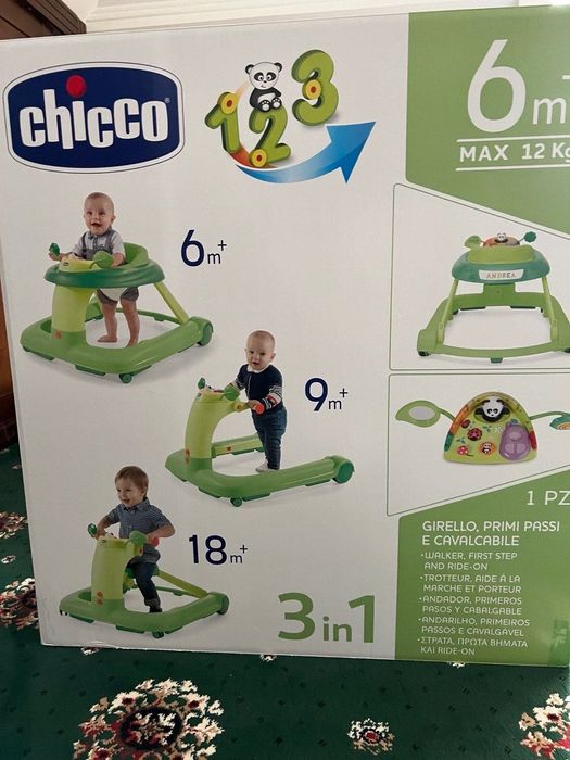 Chicco 3 in 1 Baby Walker