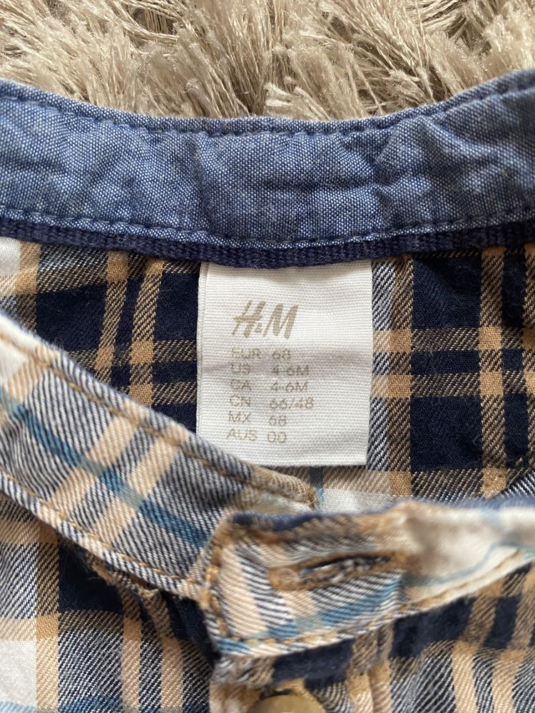 Сорочки H&M, F&F, iDo, 3-6, 6-9 міс, 62-68, 68-74