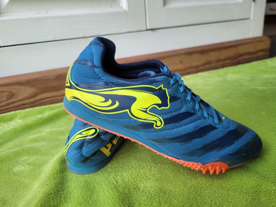 Kolce r 39 Puma sprinterskie Tfx Star V.2 + Blue in blue biegania