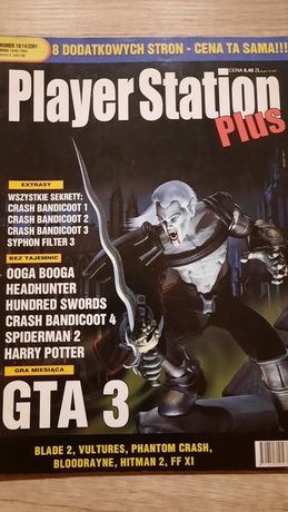 Playstation Plus październik 2001