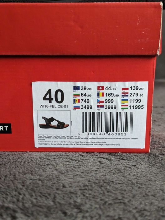 Sandałki GoSoft r.40