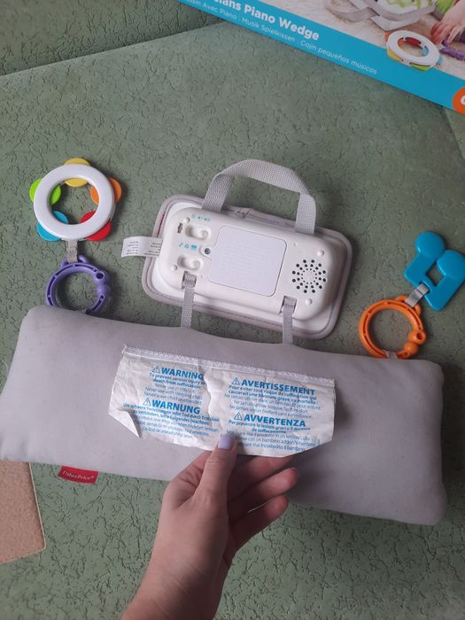М'яка подушка для гри на животику Fisher-Price Піаніно (GJD27)
