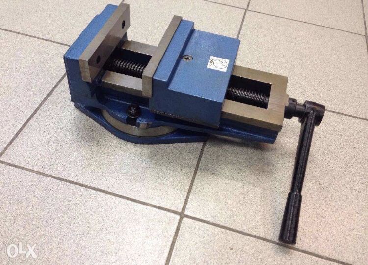 Тиски на фрезер станочные 160 мм поворотные