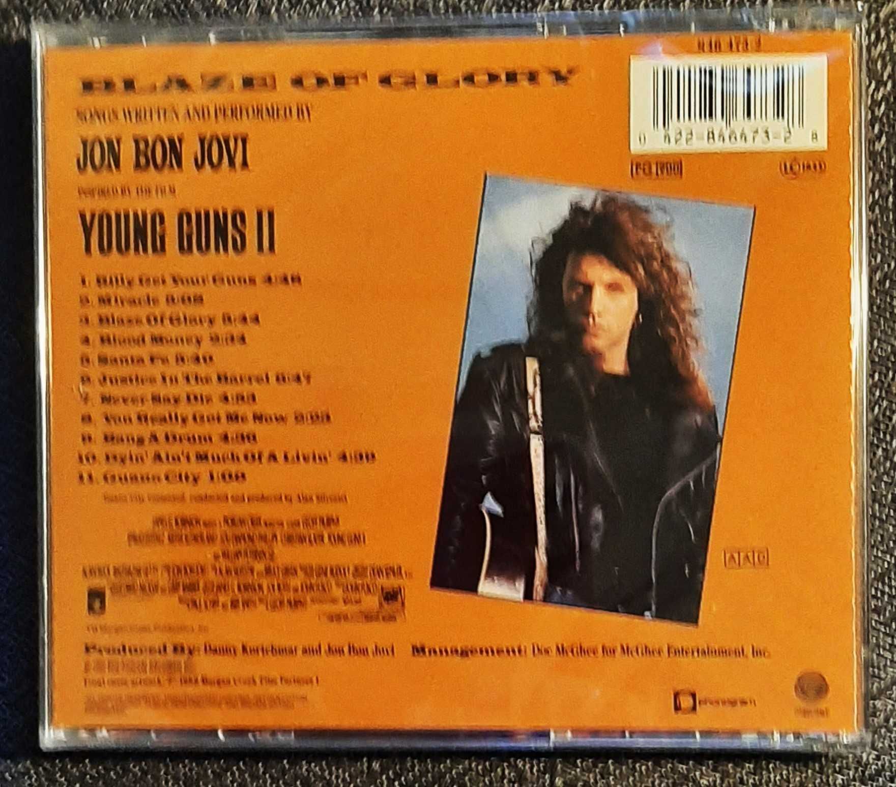 Polecam Album CD  BON JOVI -Album Blaze Of Glory Young Guns