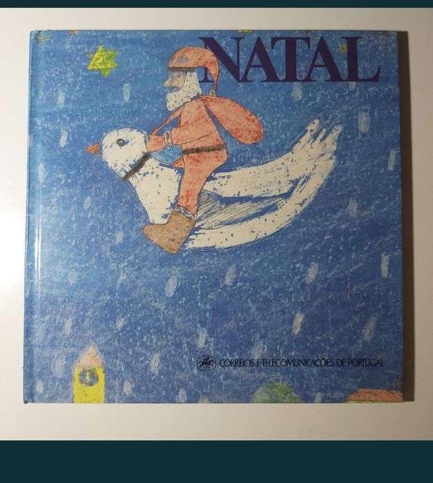 Livro de filatelia sobre o Natal