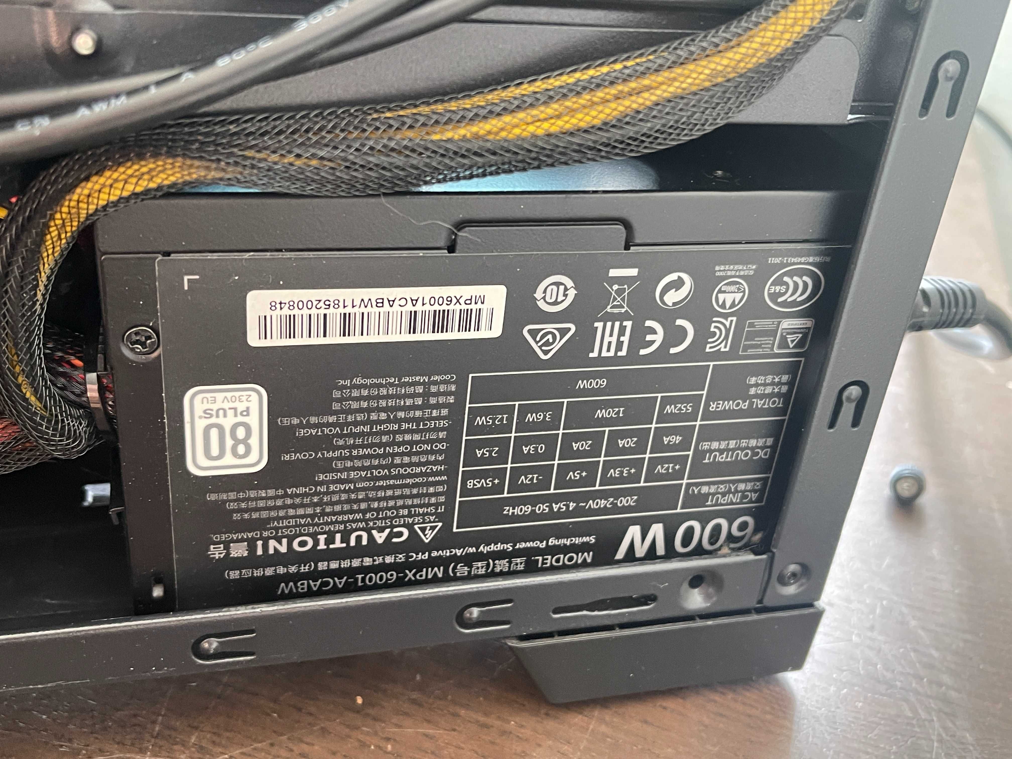 Świetny superszybki i wydajny komputer do gier i5/16DDR4/RX5700XT/m.2