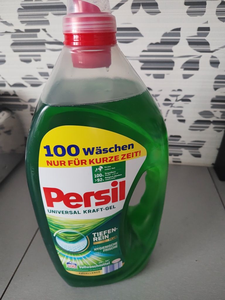 Uniwersalny żel do prania Persil + płyny do płukania Lenor , Softlan