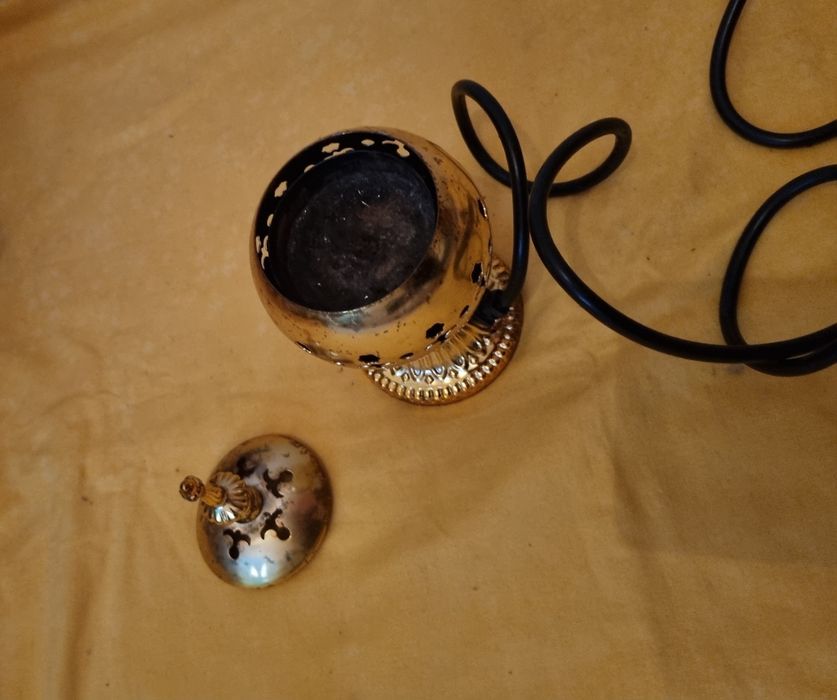 Queimador Antigo para Decoração