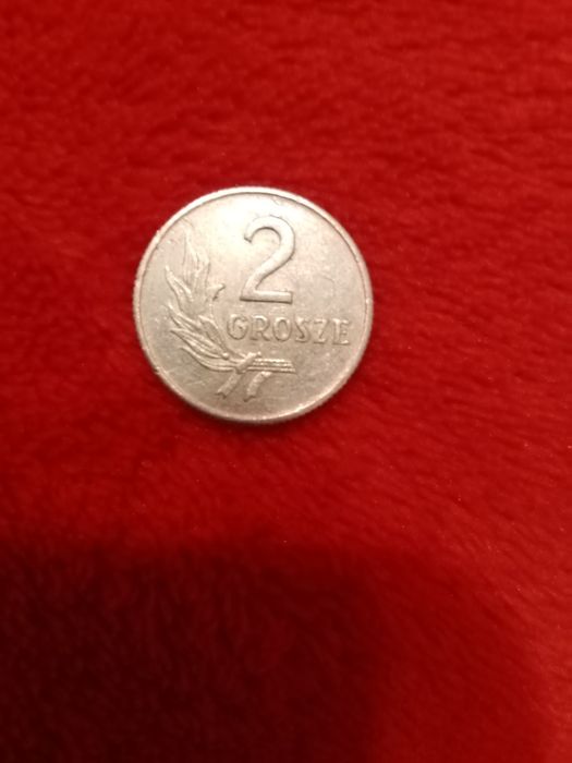 Moneta 2 grosze z 1949 r