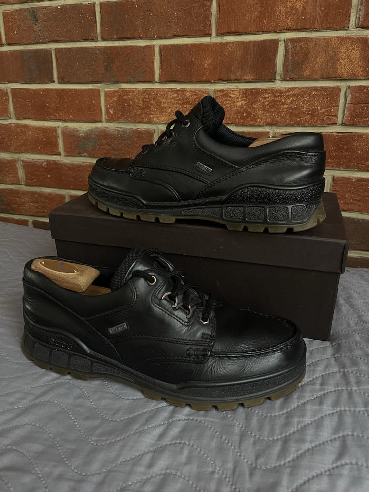 Męskie Buty Półbuty Skórzane Ecco Track 25 Low GTX roz 43 - Zadbane !