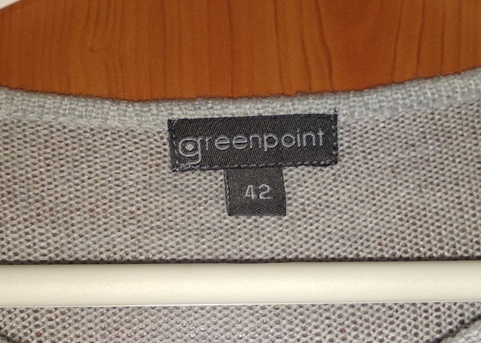 Greenpoint jasnoszary sweter rozmiar 42/XL