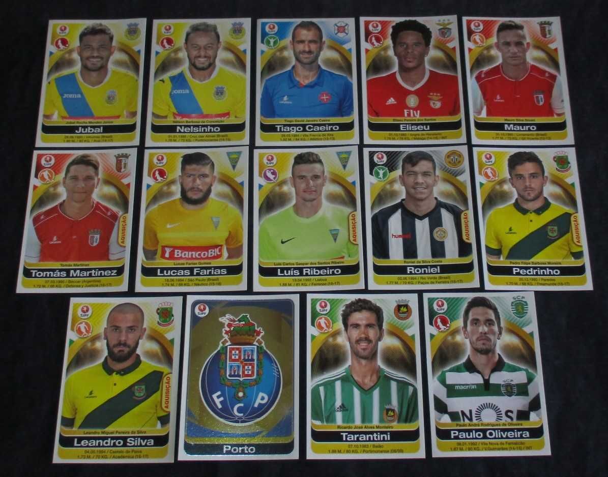 Cromos de Futebol Panini 2016 a 2017