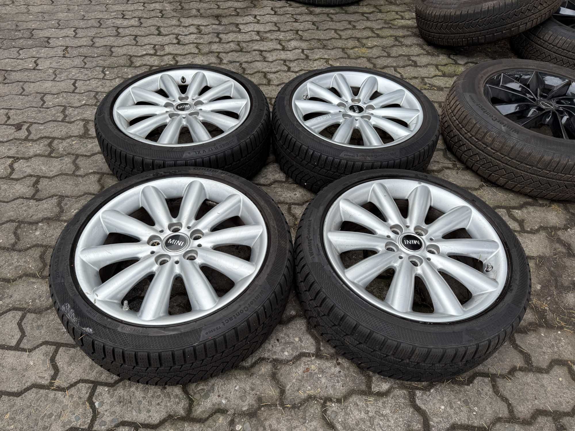 Felgi aluminiowe 17" 5x112 Mini F55 F56 F57 z oponami zimowymi