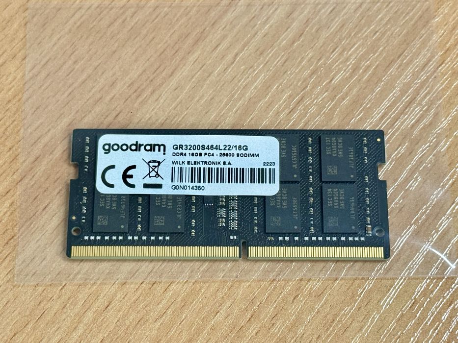 Pamięć RAM GoodRam DDR4 16 GB 3200 MHz do laptopa