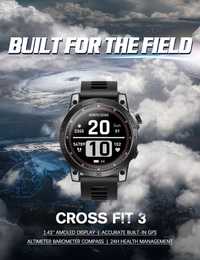 Оригінал North Edge CROSS FIT 3 AMOLED GPS компас барометр смарт часы