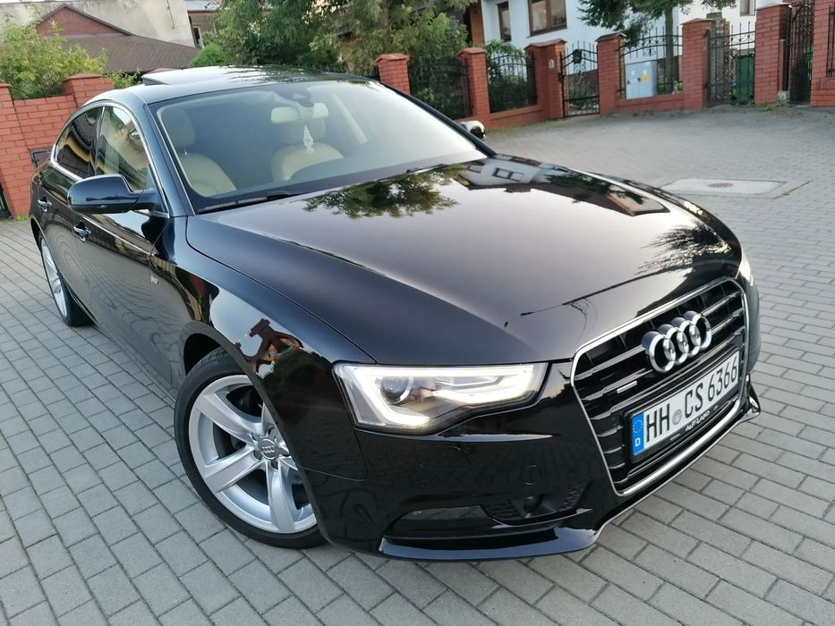 Audi A5 z Niemiec 2.0 benz S-line Quattro S-tronic tylko 147tys przebiegu!