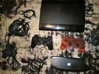 Консоль PlayStation 3 Super Slim 512gb SSD 2 джоя подставка камера