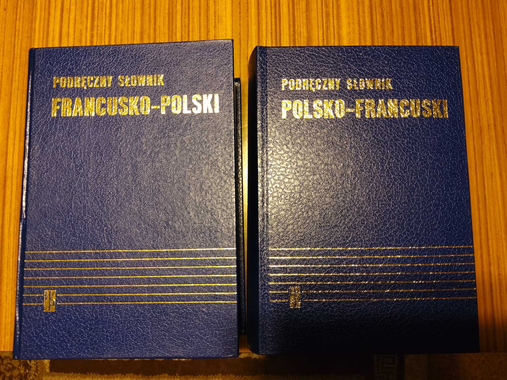 Podręczny słownik polsko-francuski francusko-polski