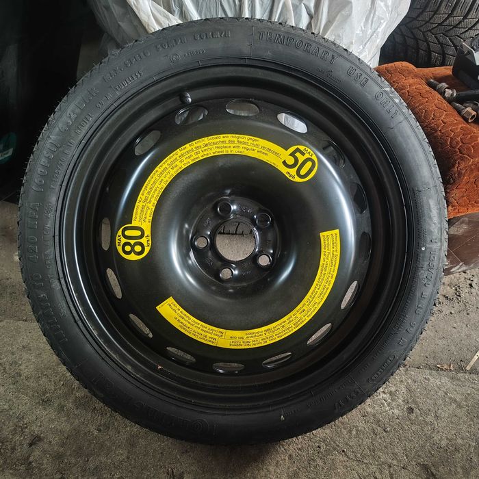 Audi TT 8N Koło Dojazdowe 5x100 Nowe