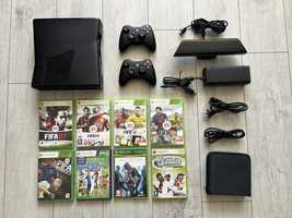 Konsola Xbox 360 Slim 250GB Kinect Gry Idealna