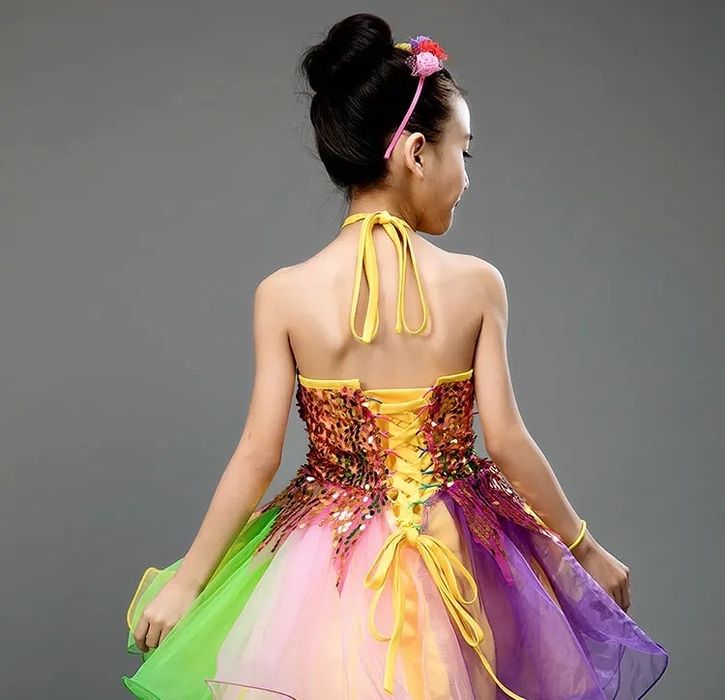 Sukienka do tańca samba latino 128/134 nowa