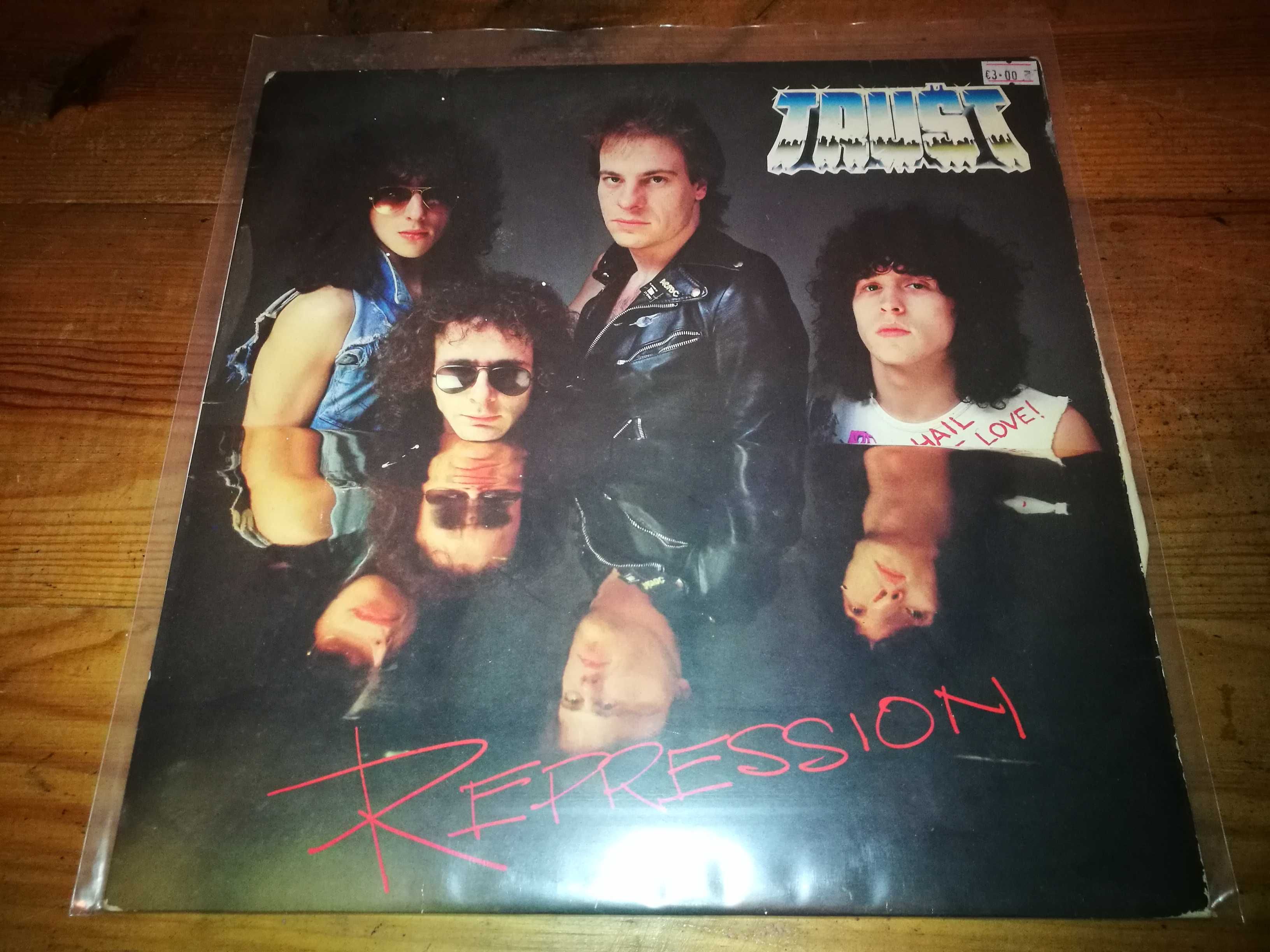 TRUST   (Hard-Rock / Metal) - Repression   (Ed Espanhola - 1982) LP