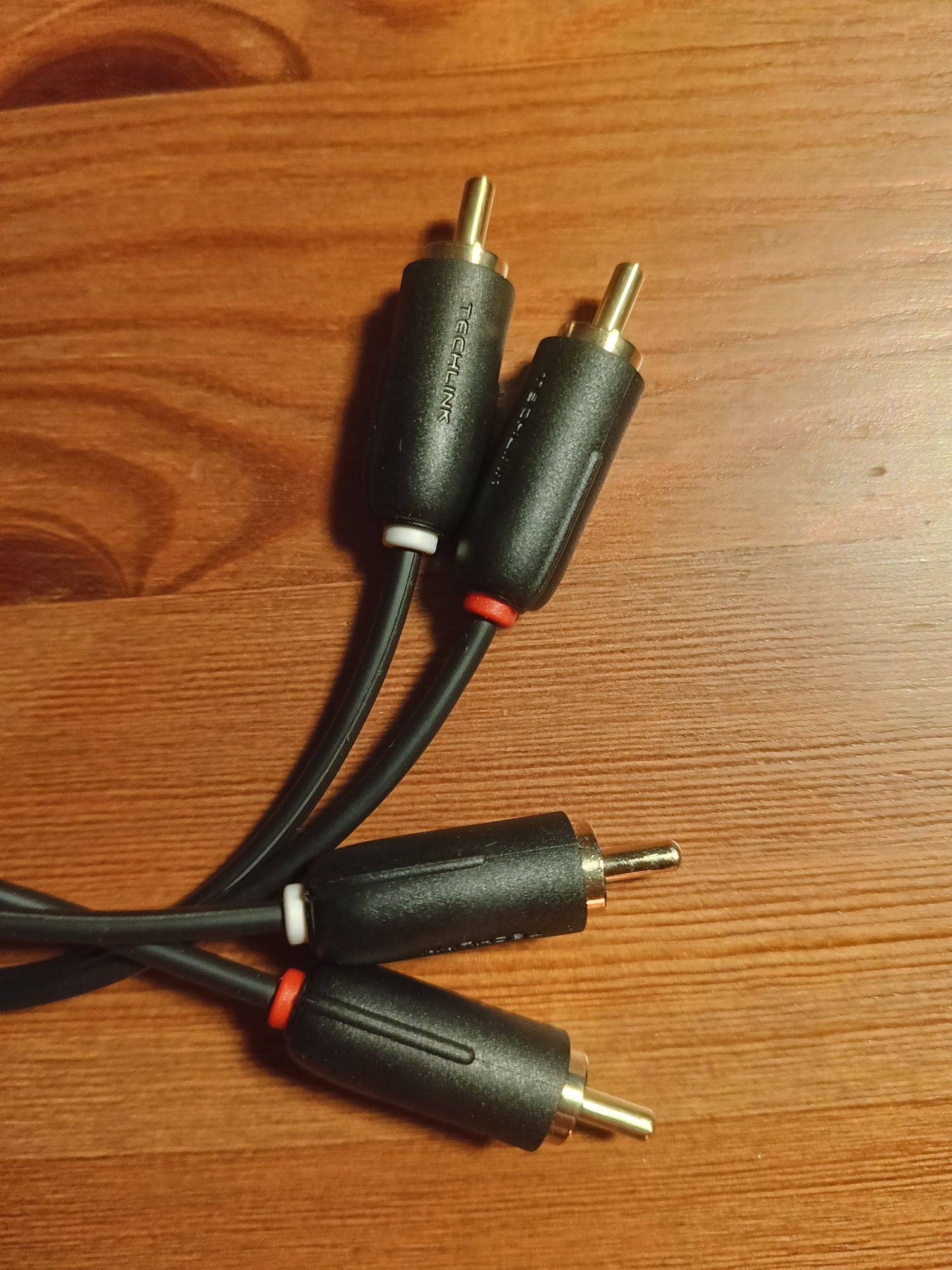 Kabel 2x RCA - 2x RCAl audio Techlink