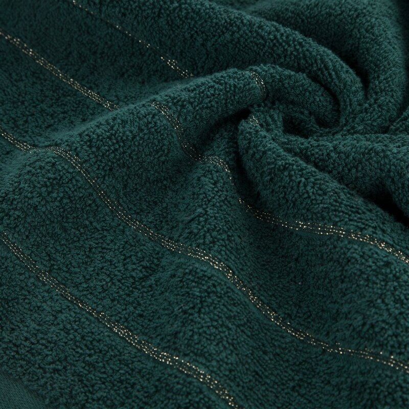 Ręcznik Dali 70x140 zielony ciemny frotte 500g/m2