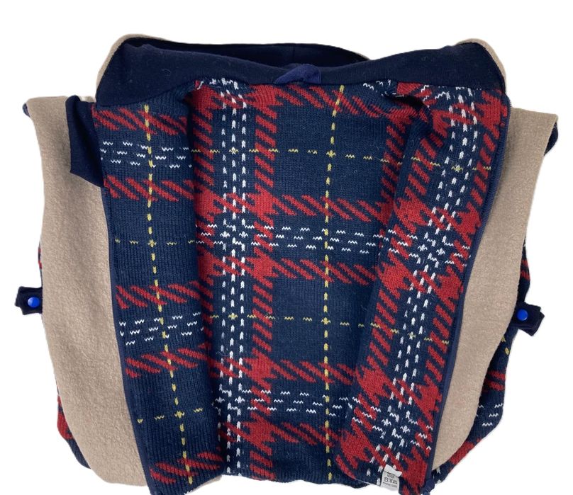 Ponczo  wełniane 1-3 lata  samochodowe 100% wełna parzona wool merino