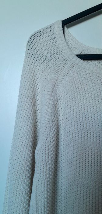 Biały sweter Reserved L, M