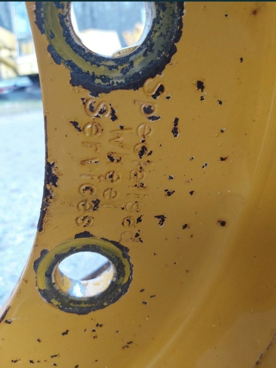 Felga 20 x 26.5, Jcb 416  - części