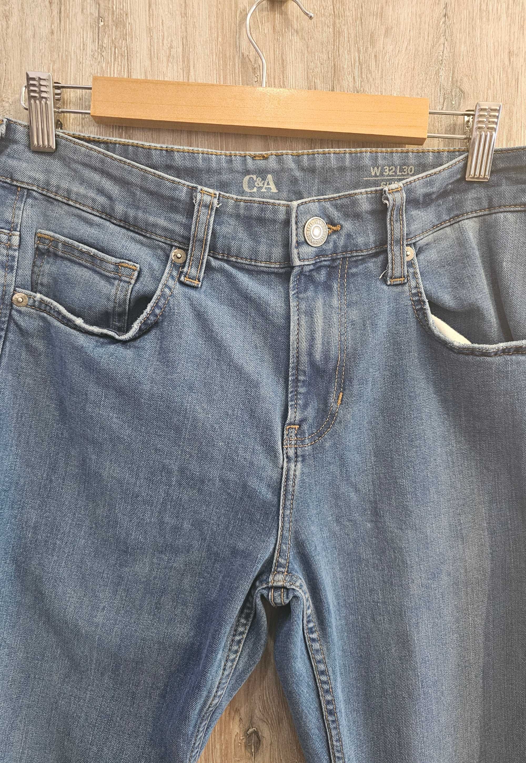 jeansy c&a męskie W32 L30