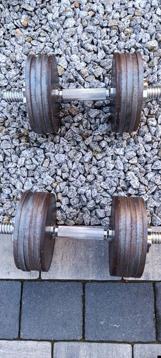 Sprzedam 2 hantle,2x25 kg.