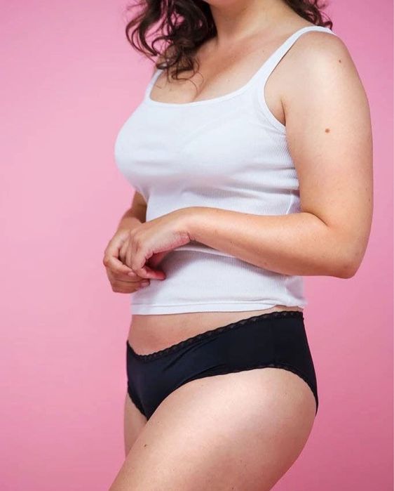 Idealni majtki menstruacyjni z bawełny 2 szt rozmiar M