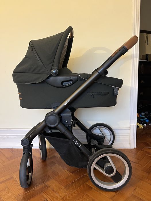 carrinho de bebe Mutsy Basket for newborn EVO Bold mountain green