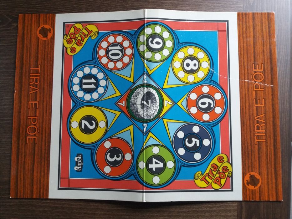 Antigo brinquedo português   Nedina -Jogo  Tira e Põe