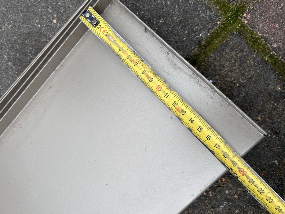 Parapety 4szt aluminiowe pomalowane