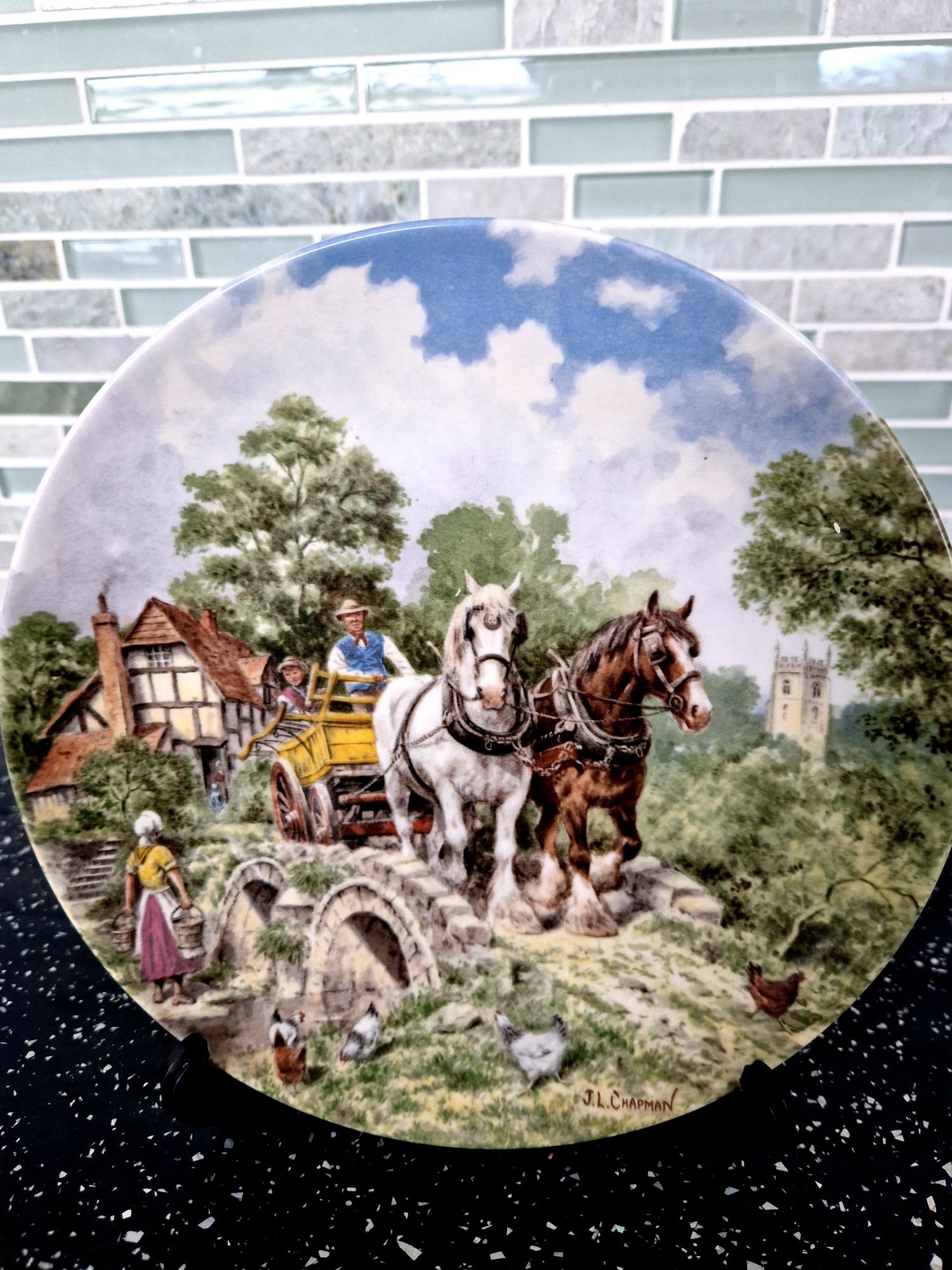 Talerze Wedgwood Life on the Farm