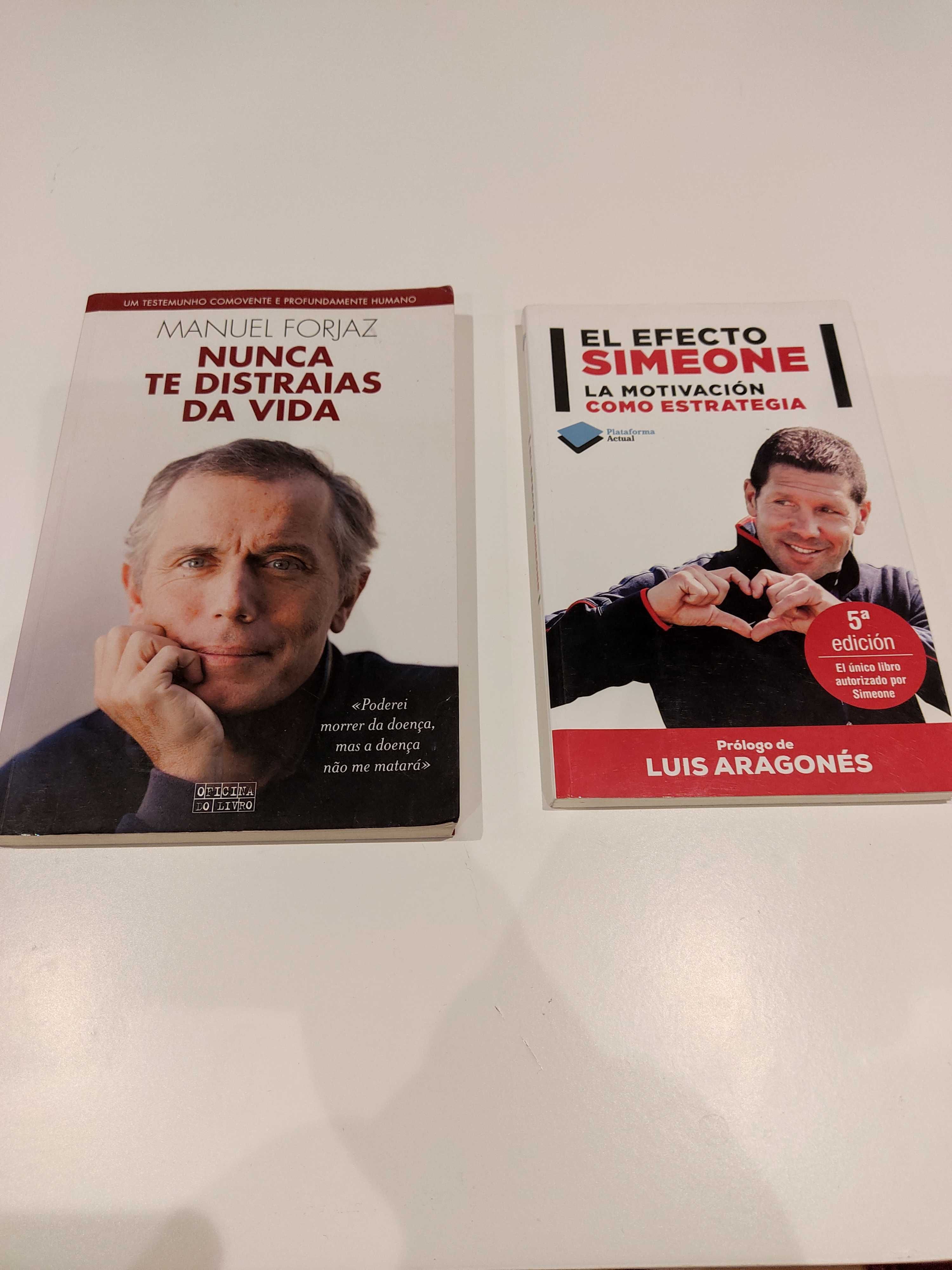 Vários livros - Biografias, Nutrição •como novos•