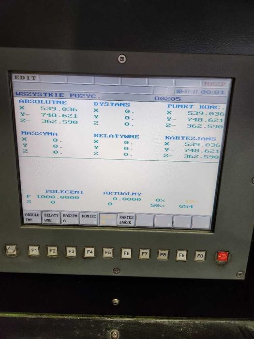 Frezarka CNC MAHO MH 800 C