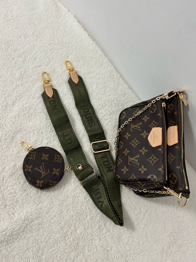 Torebka skórzana Louis Vuitton model Multi Pochette 3w1