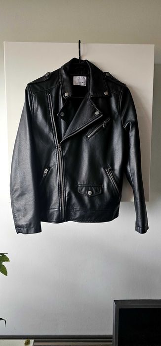 Kurtka  ZARA typu Ramoneska skóra ekologiczna 11-12 lat