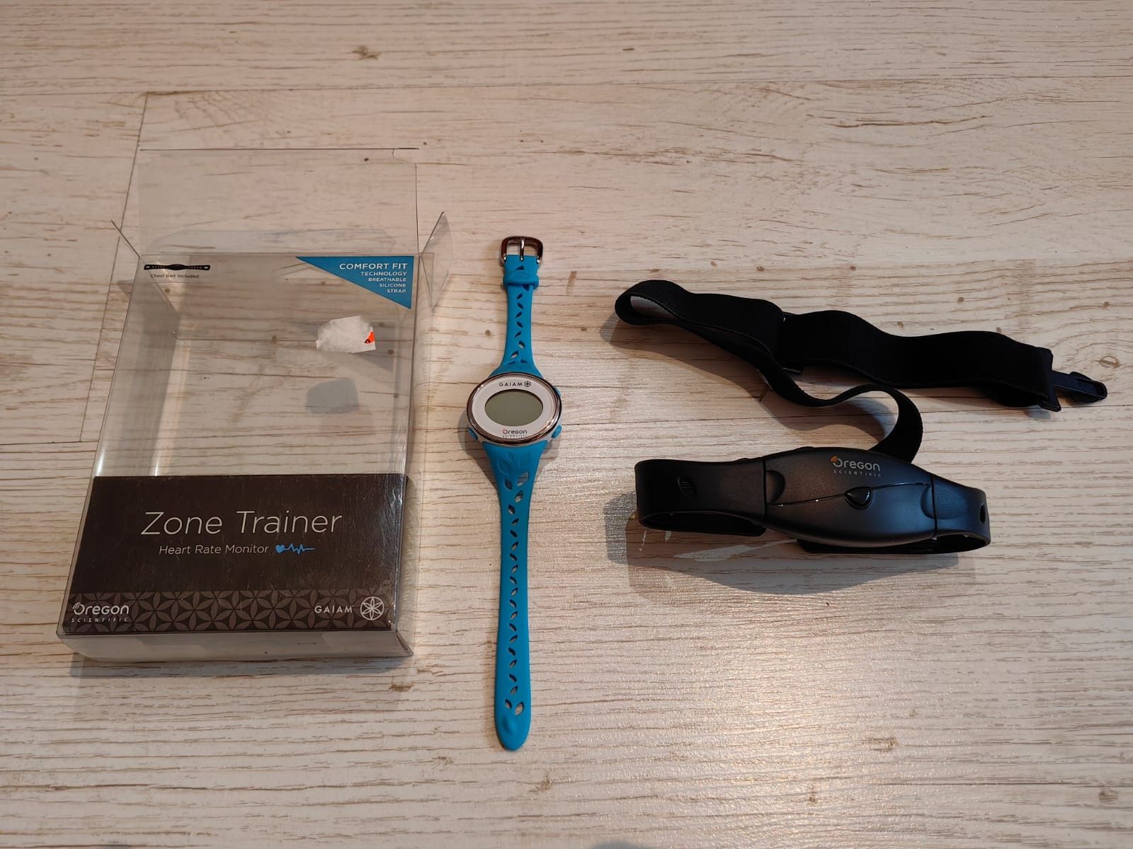 Oregon SE331 Gaiam monitor tętna zegarek opaska na klatkę